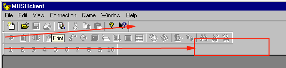 Moving the button bars