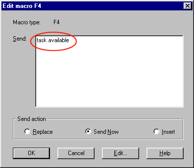 Edit a macro