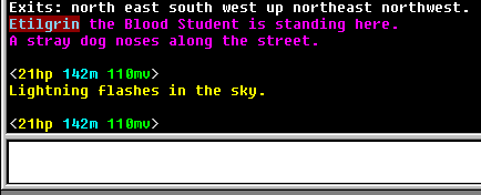 Name highlighted
